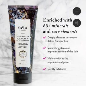Cela Glacier Clay Face Cleanser Brand New & Sealed